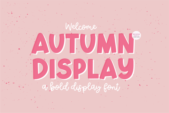 Autumn Display: A Bold Retro Font for Scroll-Stopping Campaigns