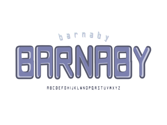 Barnaby: A Friendly Display Font for Warm Digital Experiences