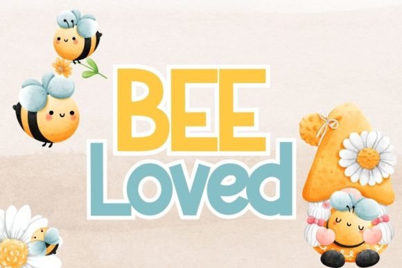 Bee Loved: A Playful Display Font for Handmade Charm