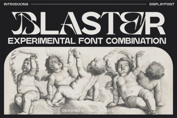 Blaster Display: A Bold, Playful Display Font for Digital Brands