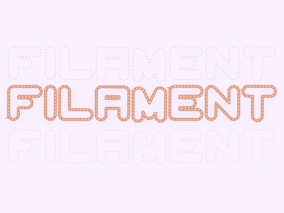 Filament: A Display Font That Feels Like a Warm Welcome