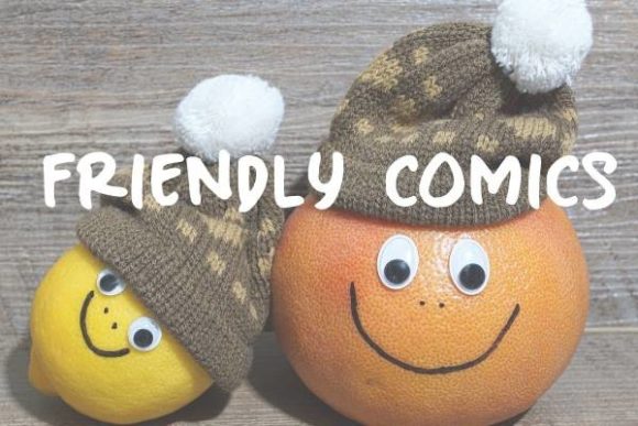Friendly Comics: A Casual Display Font for Digital Branding
