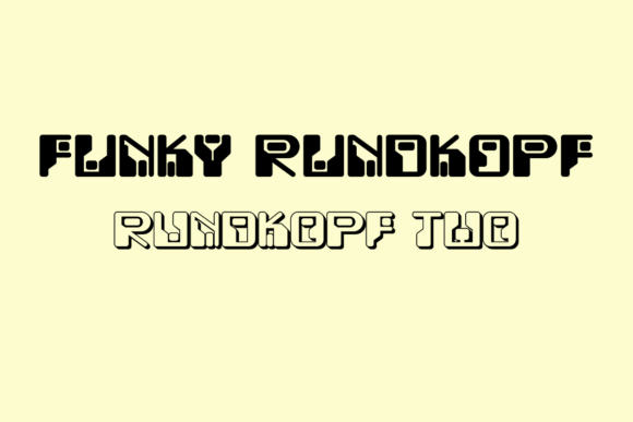 Funky Rundkopf: A Bold Display Font for Scroll-Stopping Campaigns
