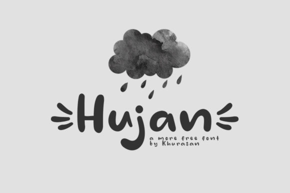 Hujan: A Thoughtful Display Font for Editorial Calm