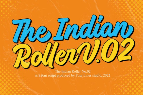 Indian Roller V.02: A Display Font That Elevates Digital Branding