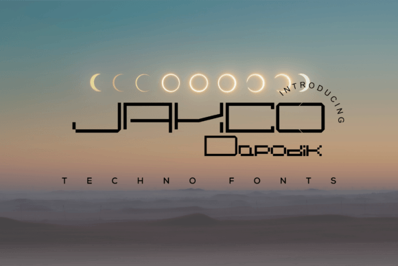Jacko Dapodik: A Display Font That Cuts Through the Feed