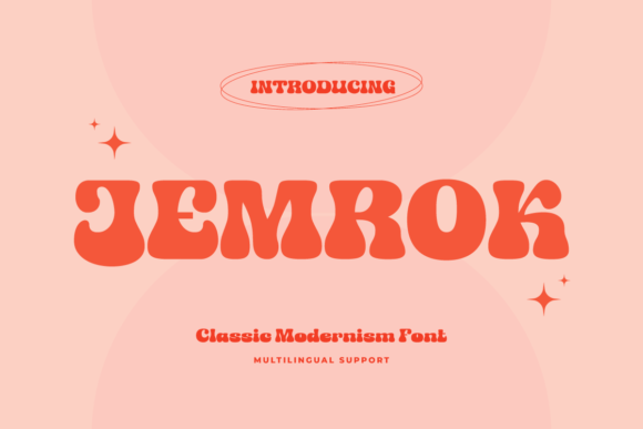 Jemrok: A Modernist Display Font for Scroll-Stopping Brand Content