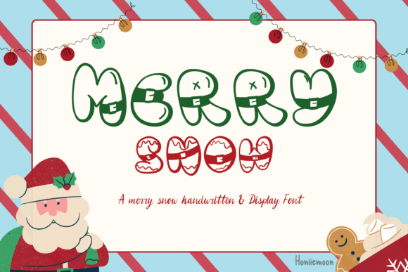 Merry Snow: A Festive Display Font for Scroll-Stopping Campaigns