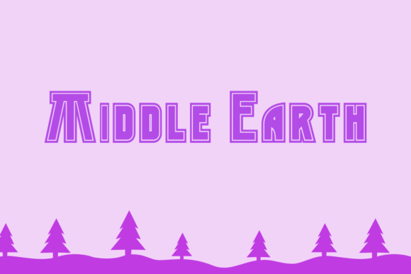Middle Earth Font: A Sharp, Memorable Display Typeface for Small Businesses
