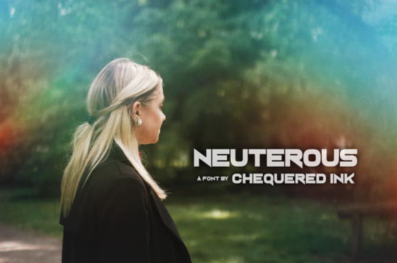 Neuterous: A Bold Display Font for Modern Branding