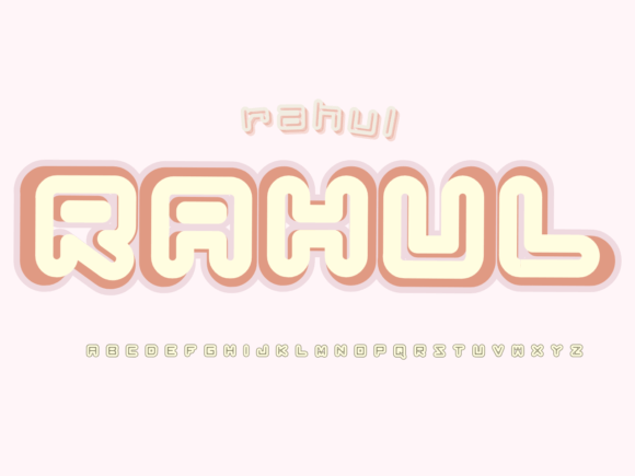 Rahul Display Font for Friendly, Consistent Branding