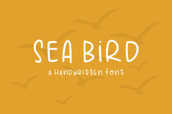 Sea Bird Handwritten Font for Warm, Memorable Branding