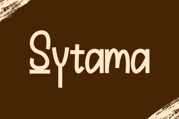 Sytama: A Display Font That Earns Its Space