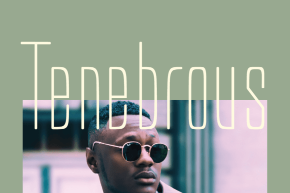 Tanebrous: A Display Typeface for Editorial Clarity and Character