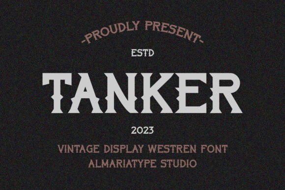 Tanker: A Bold Display Font for Scroll-Stopping Marketing