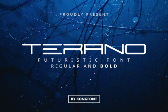 Terano: A Futuristic Display Font for Modern Web Brands