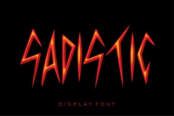 Tf Sadistic: A Display Font That Commands Attention