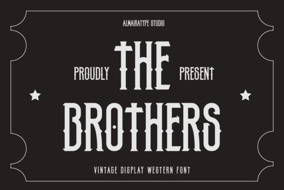 The Brothers Display Font for Scroll-Stopping Brand Content