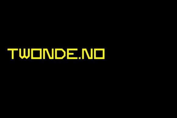 Twode.no: A Futuristic Display Font That Elevates Real Small Business Branding