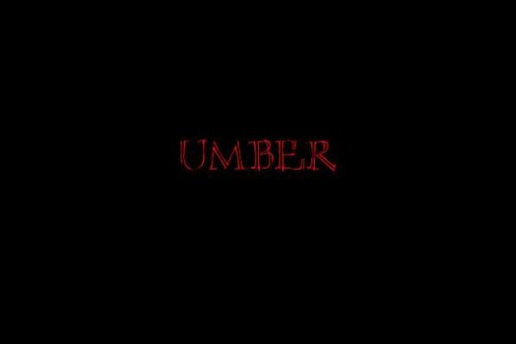 Umber Font: A Lightweight Display Typeface for Campaign Headlines
