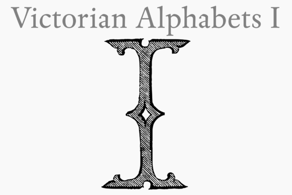 Victorian Alphabets Pack: A Display Font with Timeless Elegance