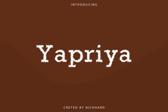 Yapriya: A Display Font That Grabs Attention—Without Screaming